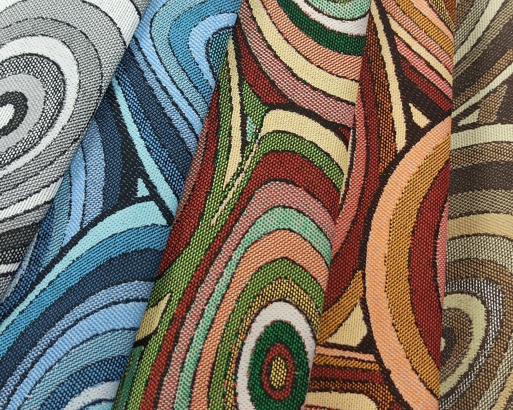 RAINBOW - welurowa tkanina obiciowa odporna na ścieranie