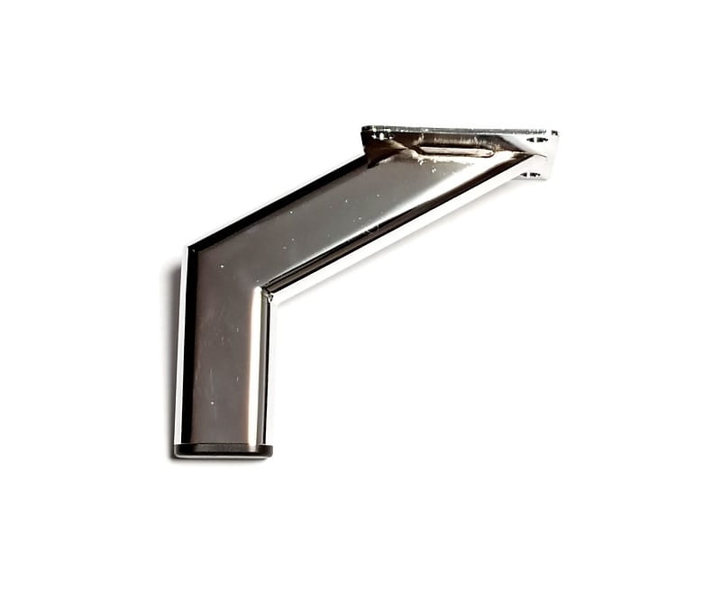 Noga meblowa metalowa owalna chromowana do nowoczesnych mebli