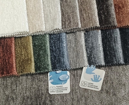 Tkanina obiciowa TIA – miękka i lekka wizualnie