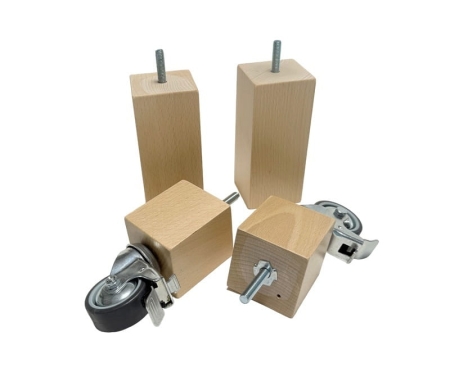 zestaw nóżek hotelowych natura