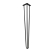 Nogi meblowe HAIRPIN Loft 71 cm czarny mat – metalowe, industrialne nogi do stołów i stolików, idealne do wnętrz w stylu loftowym..jpg