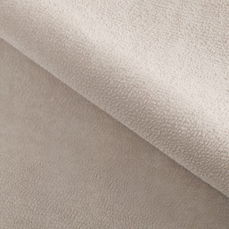 Nowoczesna sofa w tkaninie LAMA w kolorze zimny beż