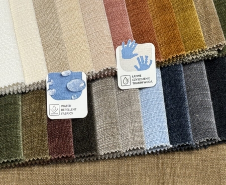 Tkanina obiciowa GOLDEN inspirowana naturalną kolorystyką