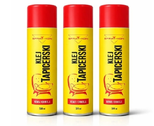 Przejdź do produktu KLEJ TAPICERSKI SPRAY-KON 500ml