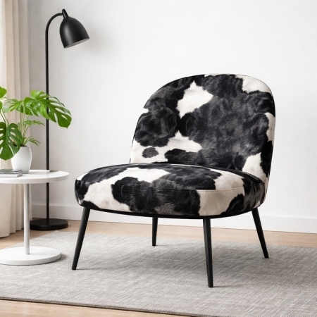 CRUSH KROWA – miękka tkanina tapicerska cow print w naturalnym wzorze skóry krowy, brązowo-biała lub czarno-biała.jpg