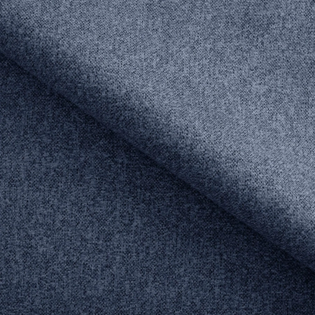 tkanina ALLEGRO Ocean o gęstym splocie bouclé w granatowo-niebieskim odcieniu, idealna na tapicerowane meble wypoczynkowe