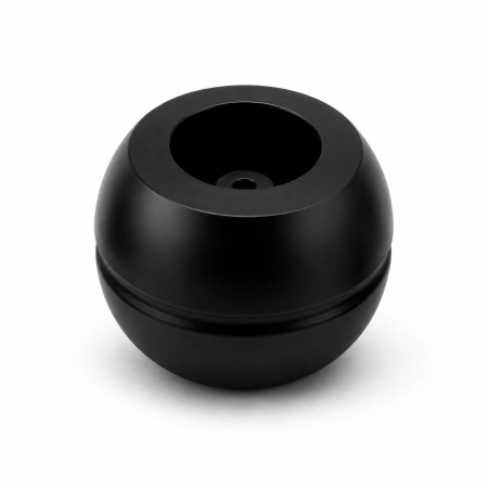 Stopka meblowa BARYŁKA h-50 mm fi 78 mm z tworzywa sztucznego w kolorze czarnym