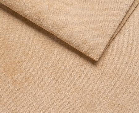 Tkanina obiciowa Soreno 2607 Vanilla  – waniliowa welurowa tkanina tapicerska