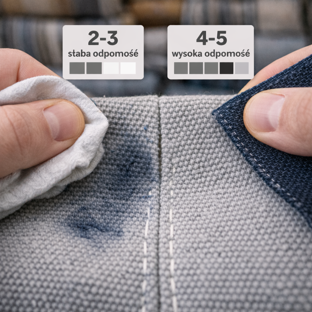 Test odporności materiału na ścieranie