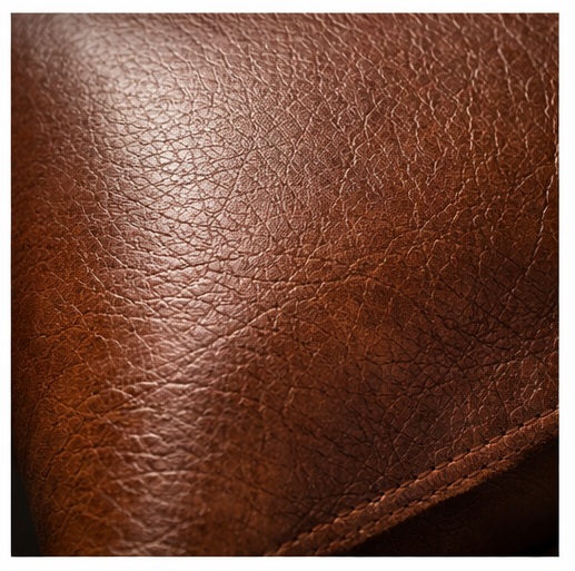 Struktura skóry licowej – naturalne ziarno i powierzchnia materiału