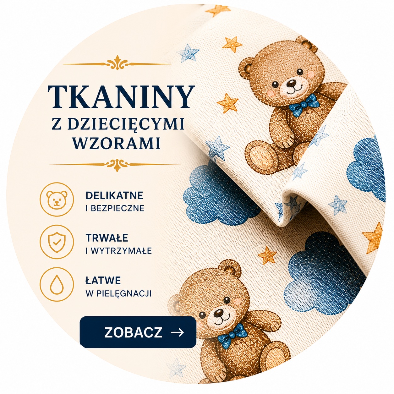 Tkaniny dziecięce